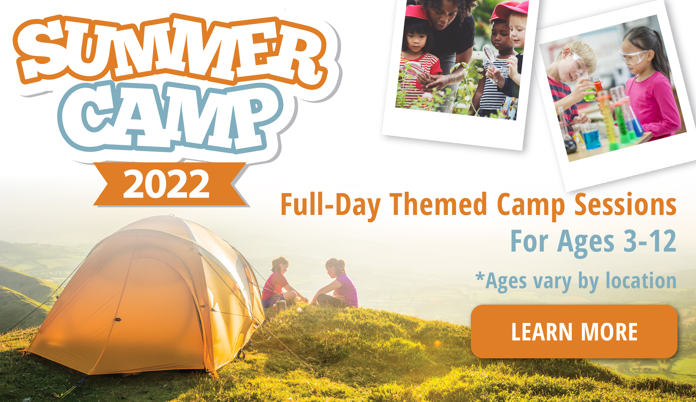 Summer Camp 2022 - Full Day Themed Camp Sessions For Ages 3-12